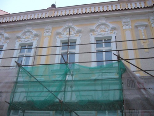 Oprava historické fasády
